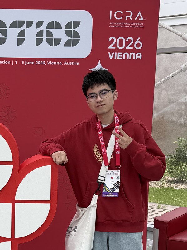 Xiang Li at ICRA 2026 in Vienna